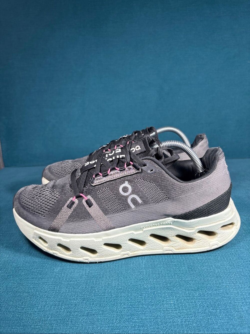 On Running Cloudsurfer 7 Iron Black Men's Size 10 Shoes 3MD30092551